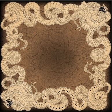 Viper 2 Player Cloth Playmat Tan